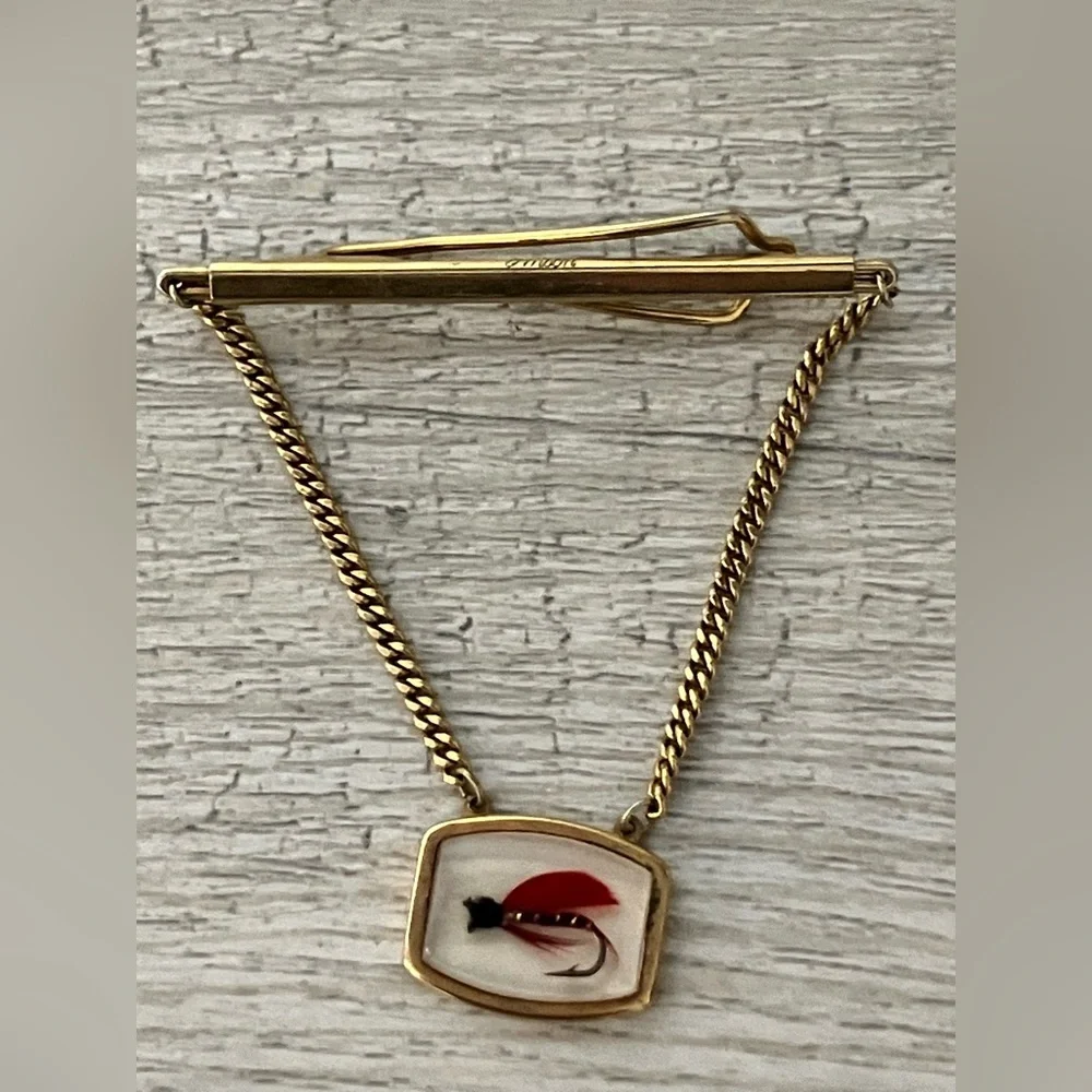 Vintage Anson Lure Tie Clip